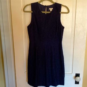 J. Crew navy dress size 4 petite